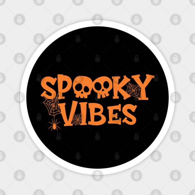 Spooky Vibes Magnet by muupandy